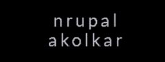 Nrupal Akolkar